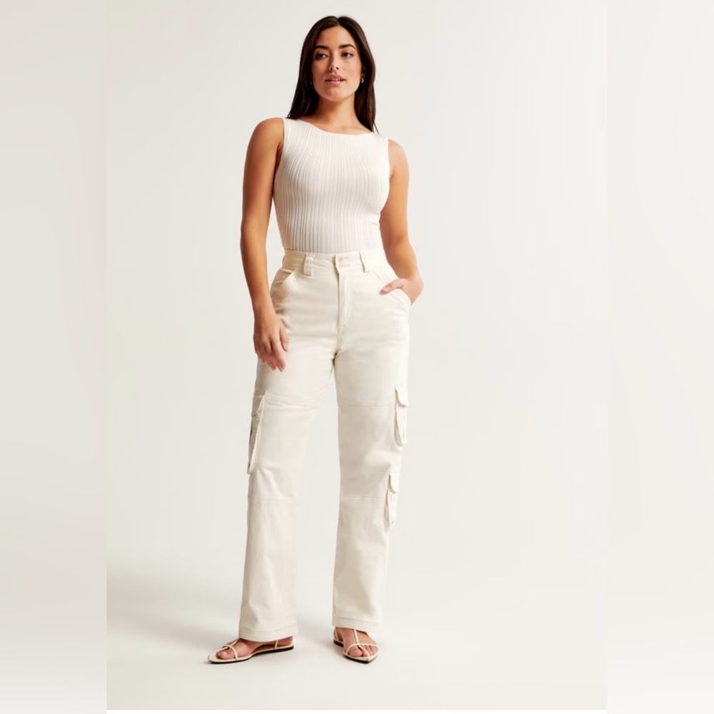 🔥 Abercrombie & Fitch Light Khaki Pants
